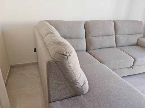 Divano angolare con