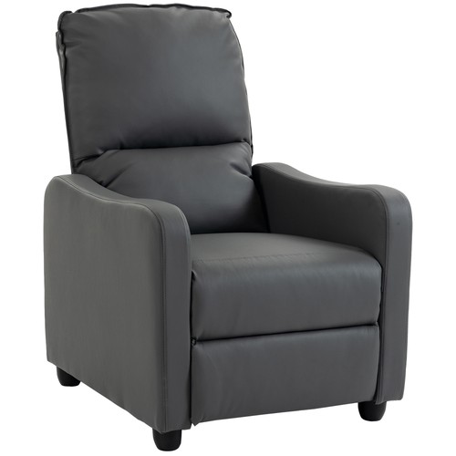 Homcom poltrona reclinabile - poltrona,