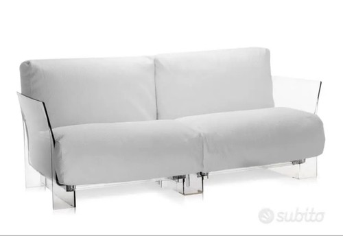 Divano kartell pop bianco - bianco, 2