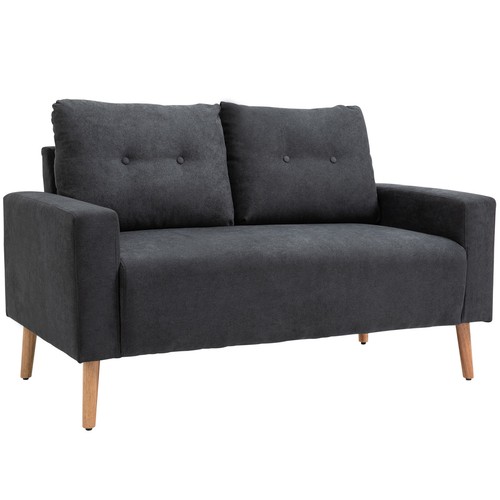 Homcom divano posti - 2, moderno