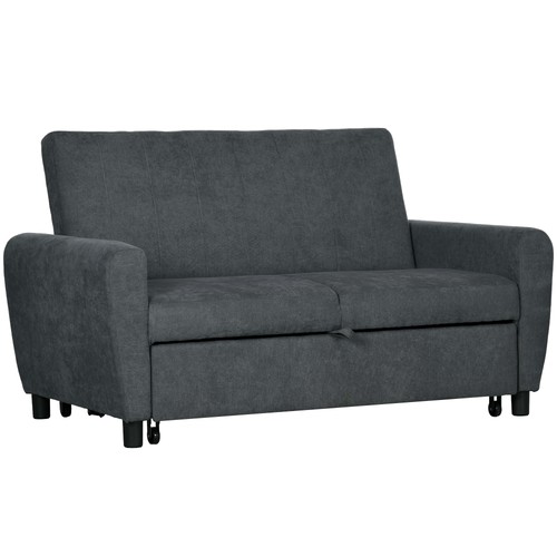 Homcom divano letto tessuto - homcom,
