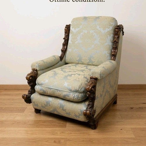 Elegante poltrona vintage - elegante, in