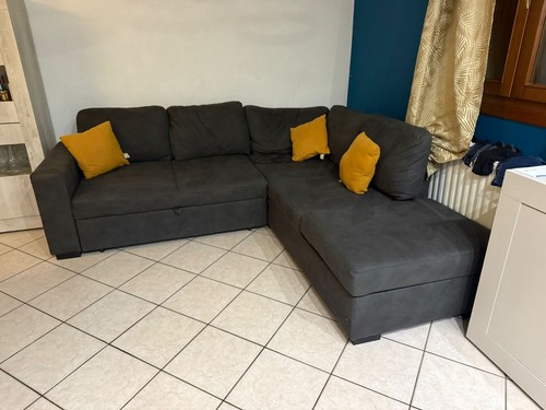 Divano letto angolare usato - divano,