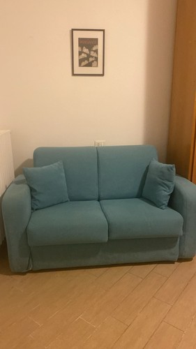 Divano letto alcantara - divano, usato