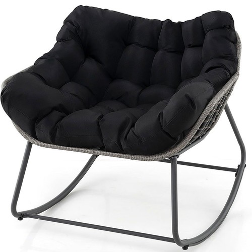 Poltrona dondolo con - dondolo, cuscino