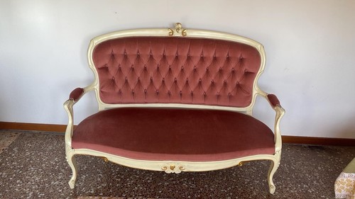 Divanetto posti imbottito - divanetto,