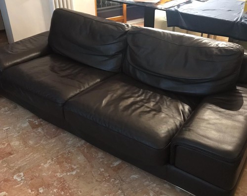 Divano salotto pelle di - salotto,
