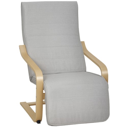 Homcom poltrona relax tessuto - homcom,