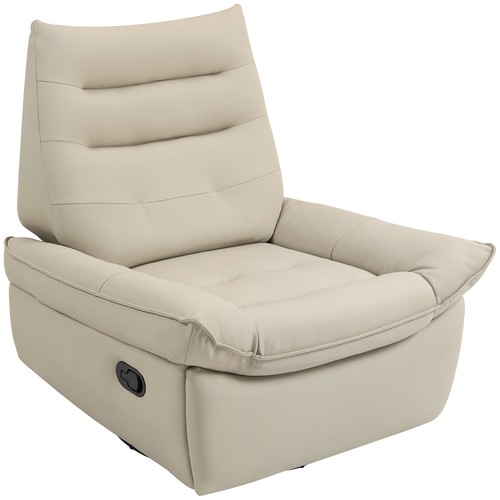 Homcom poltrona reclinabile - poltrona,
