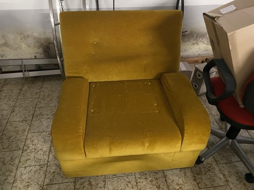 Poltrona letto vintage anni