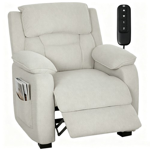 Homcom poltrona elettrica - elettrica, e